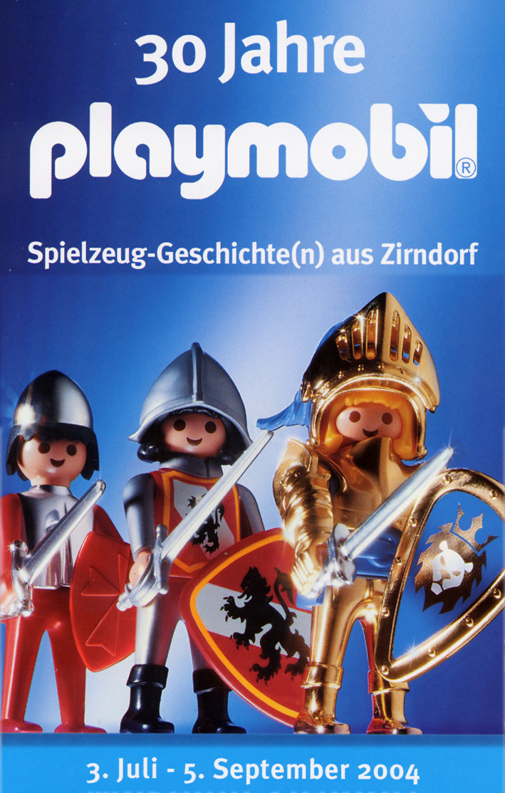 Plakat Ausstellung 30 Jahre Playmobil